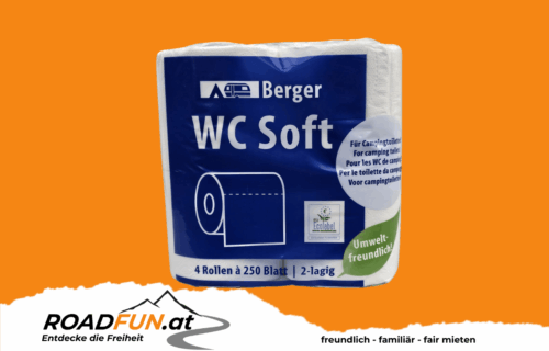 WC-Papier für Campingtoiletten 4er Pkg.
